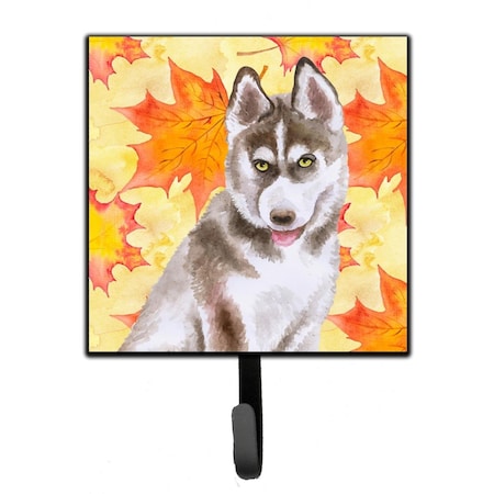 Carolines Treasures Siberian Husky Grey Fall Leash or Key Holder BB9957SH4